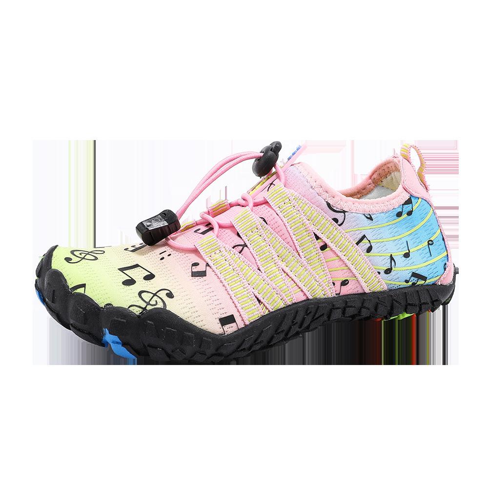 New beach shoes soft sole outdoor mountaineering creek shoes boys and girls swimming shoes wading shoes platform casual shoes