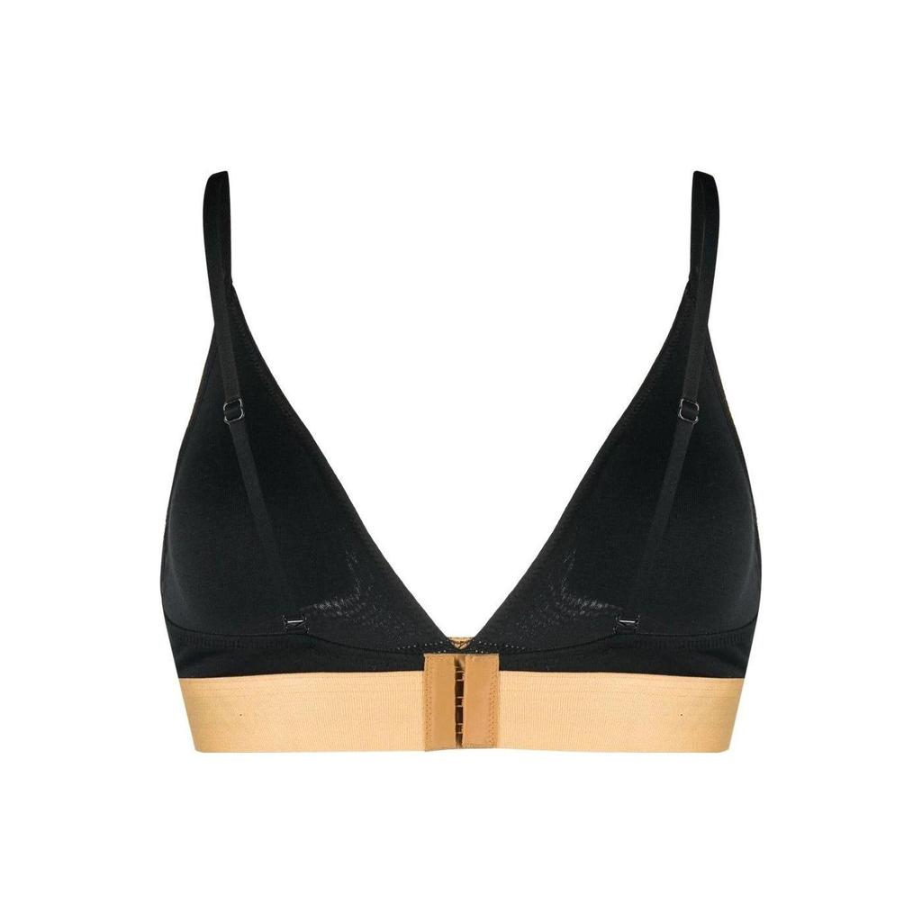 Calvin Klein Solid Triangle Cup Bra Women Underwear Black 000QF7053E-UB1
