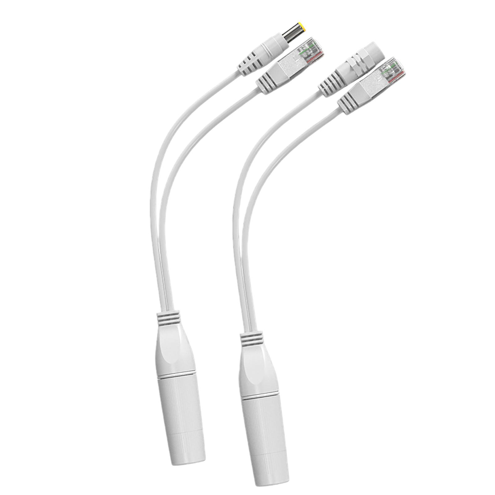 

Passive PoE Injector and Splitter for Surveillances Camera Stable Transmission Use with Security Camera Wireless Access різнокольоровий