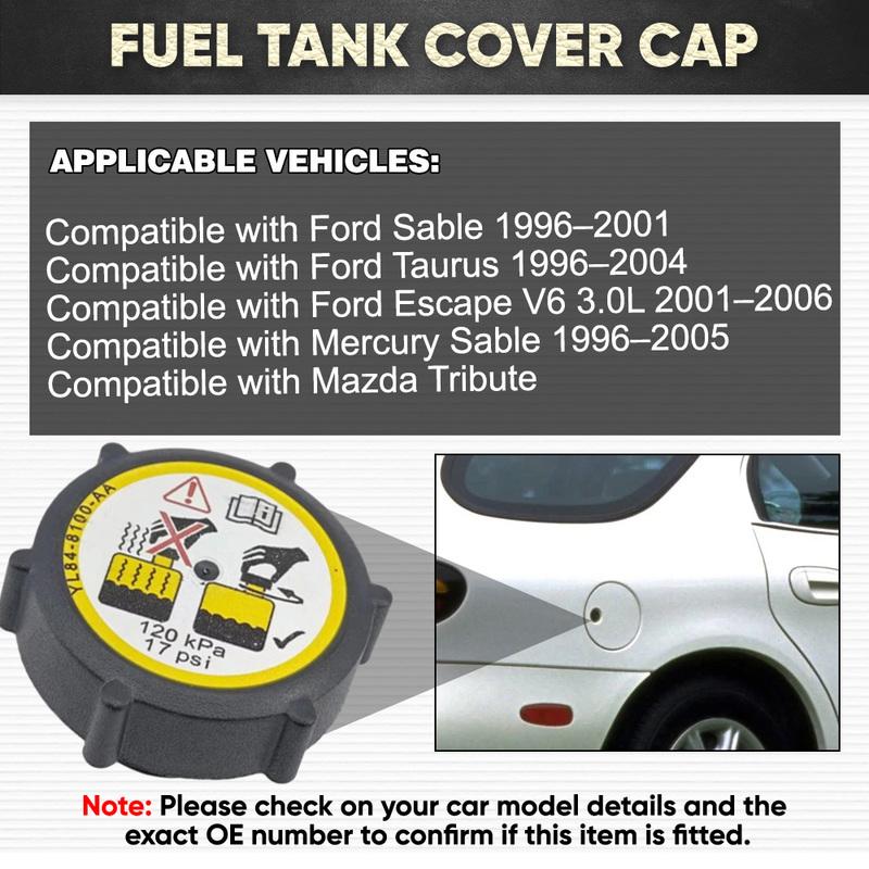 

Car Radiator Coolant Reservoir Cap for Ford Escape V6 3.0L 2001–2006 Sable 1996–2001 Taurus 1996–2004 Mercury Sable 1996-2005