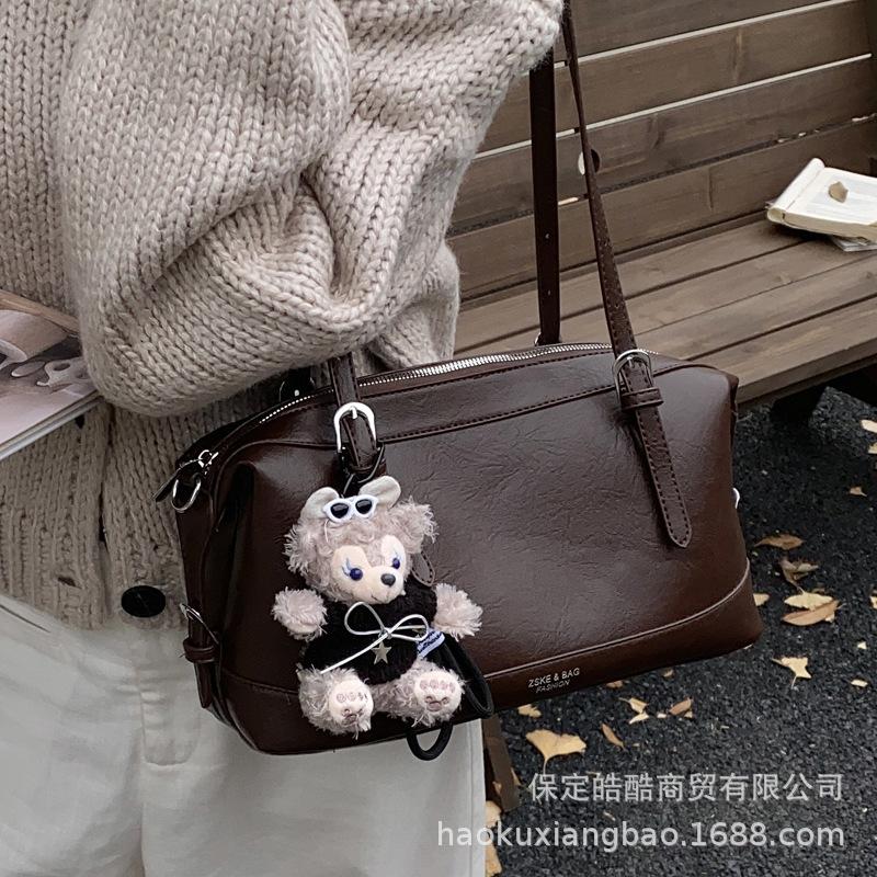 Maillard bag women's 2025 new crossbody pillow bag premium texture shoulder underarm bag going out handbag