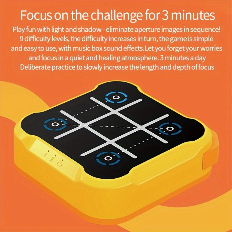 Portable Tic Tac Toe Game Console Handheld Electronic Puzzle For All Ages Travel Toys With Memory Training Montessori Kids Gifts