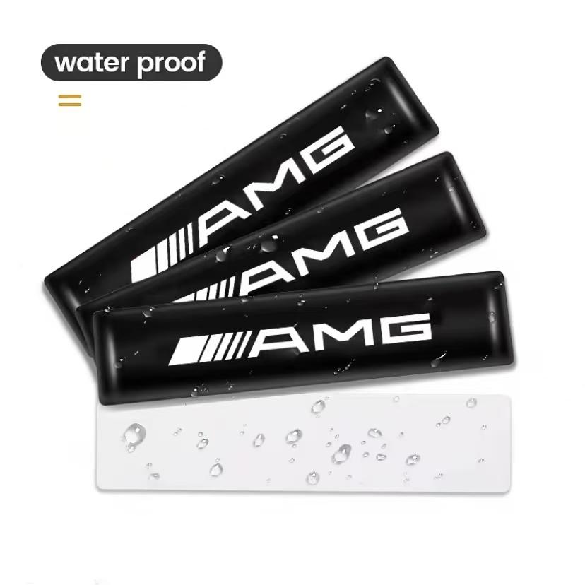 AMG 3D Epoxy Emblem Car Interior Stickers Decoration For Mercedes Benz AMG A B C E G CLA GLA W211 W212 W214 W205 W203 W204W206 PG1