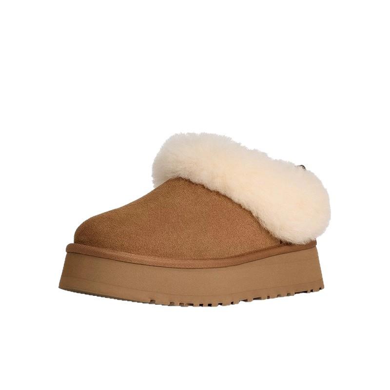 Thick-soled Velvet Thickened Snow Boots Women's 2025 New Winter Sangpo Village Warm Fluffy Shoes Northeast Cotton Shoes
