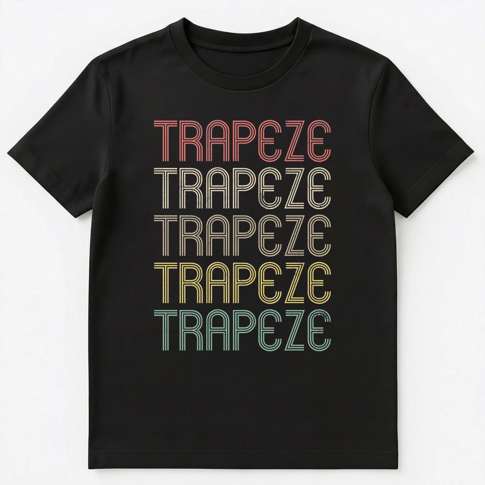 Retro Style Trapeze Unisex T-Shirt 3XL