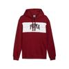 Classic University Hoodie Adjustable Hood Kangaroo Pocket Red