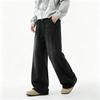 Men's Loose Fit Wide Leg Jeans Retro Hip Hop Streetwear Denim Pants Casual High Street