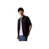 Calvin Klein Solid Color Comfortable Casual Workwear Pocket Short Sleeve Shirt Men Shirts Space-Black ZM02826-BEH