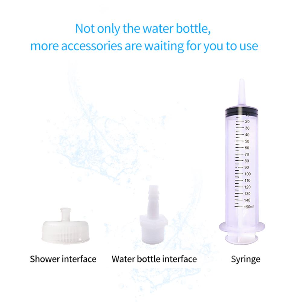 Water Spray Inflatable Anal Plug Anal Enema Cleaner Anal Expander Rear Court Pull Bead Anal Plug Adult SM Alternative Sex