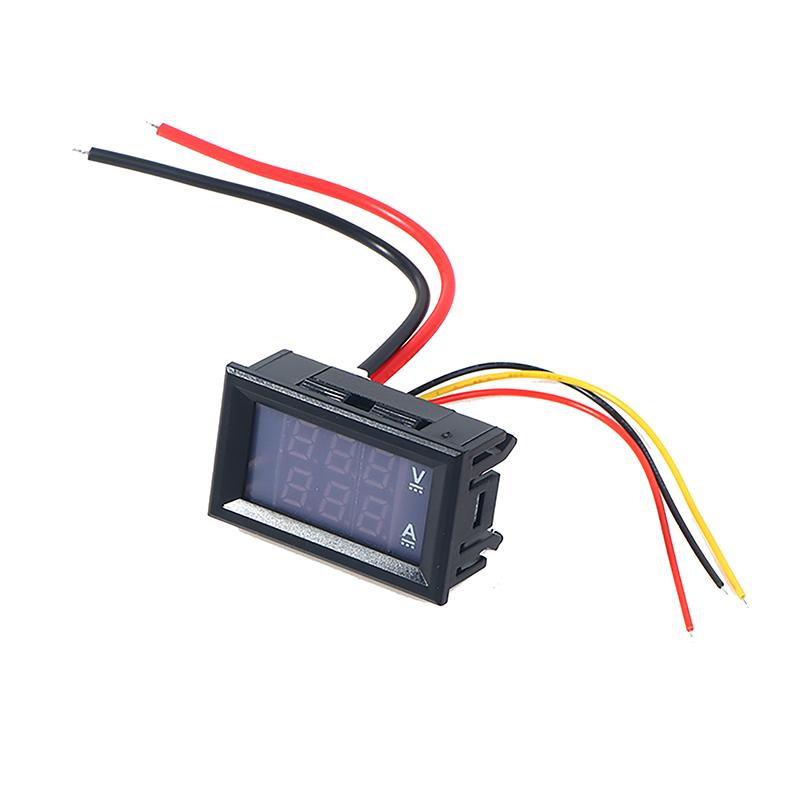 0.28"Led Dc0-100V 10A Digital Voltmeter Ammeter 2 In1 Multimeter Tester Detector Dual Led Display Auto Car