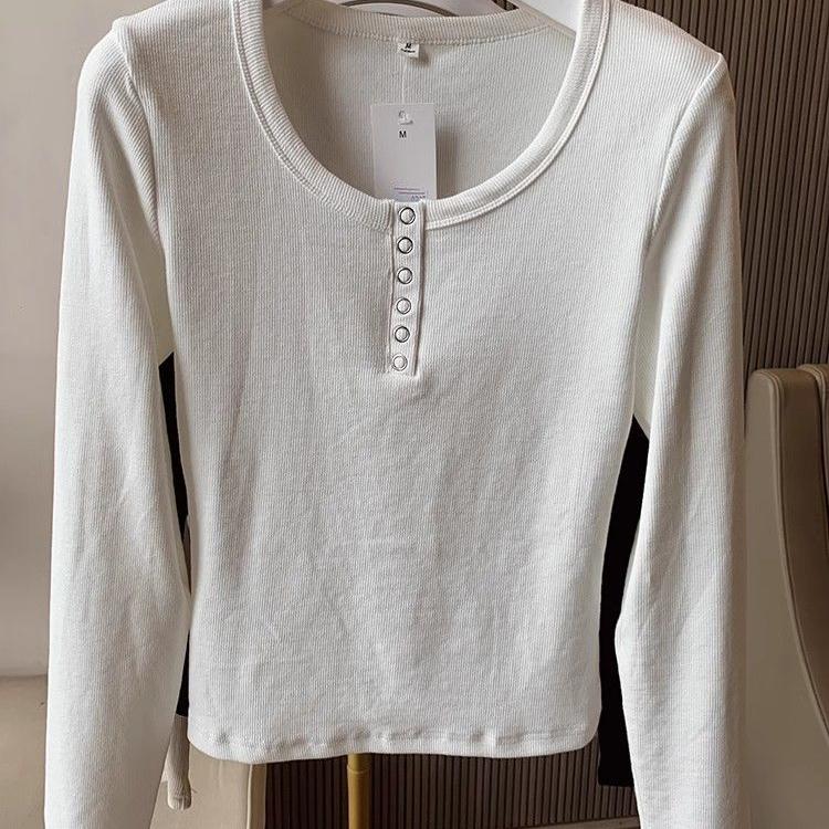 Spring New Long Sleeve T-Shirt Women Basic Tee Shirt Oversize T Shirt Women Casual O-neck Women Tshirt