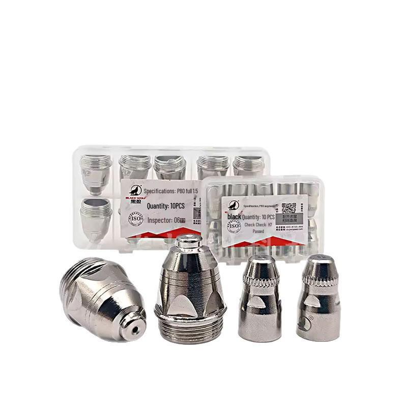 

Оригінальна справжня чорна електродна ріжуча насадка Wolf P80 для LGK120. Practical Electrode + Nozzle (1.7) 10 sets