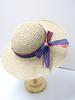 Ladies' Summer Solid Color Hollow Out Large Brim Beach Sun Hat, Pure Straw Crochet Sun Hat Suitable For Hiking