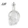 Multifunctional Liquor Decanter Skull Whiskey Decanter 500ml Gothic Glass Bottle with Stopper