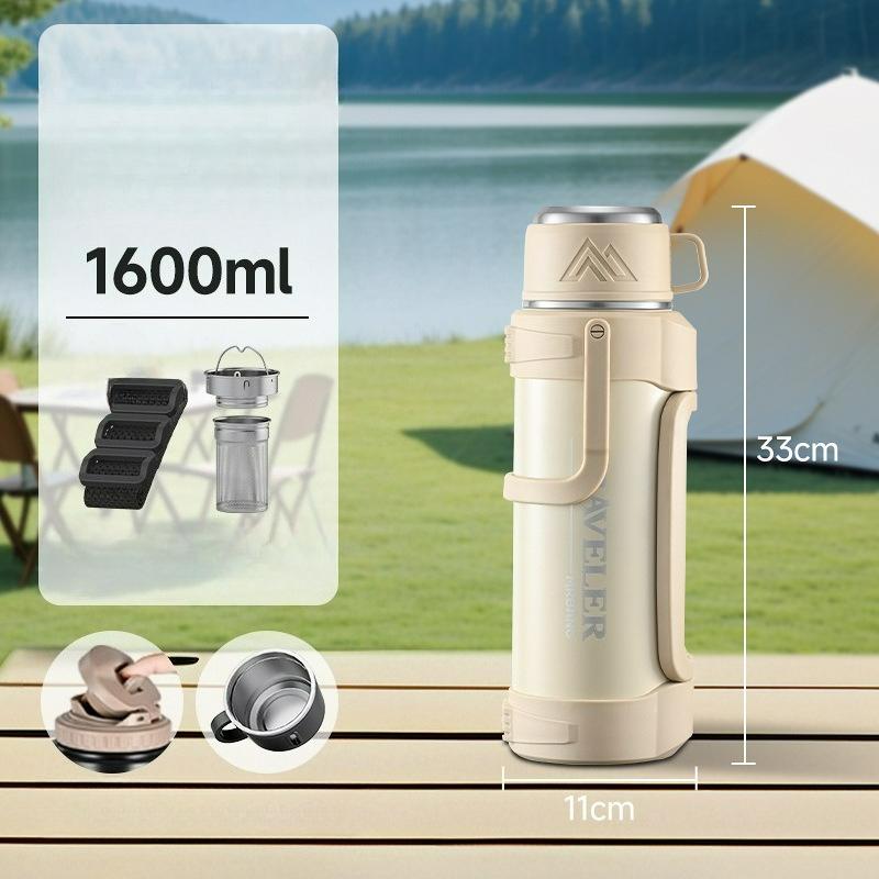 Přenosná termoska, Velkokapacitní nerezová termoska, Venkovní velkokapacitní ultravelkokapacitní přenosná termoska