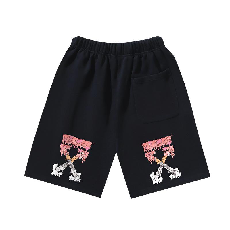 1213 Off-White 2025 Spring/Summer New OW Dissolved Arrow Printed Men's and Women's Casual Loose Shorts