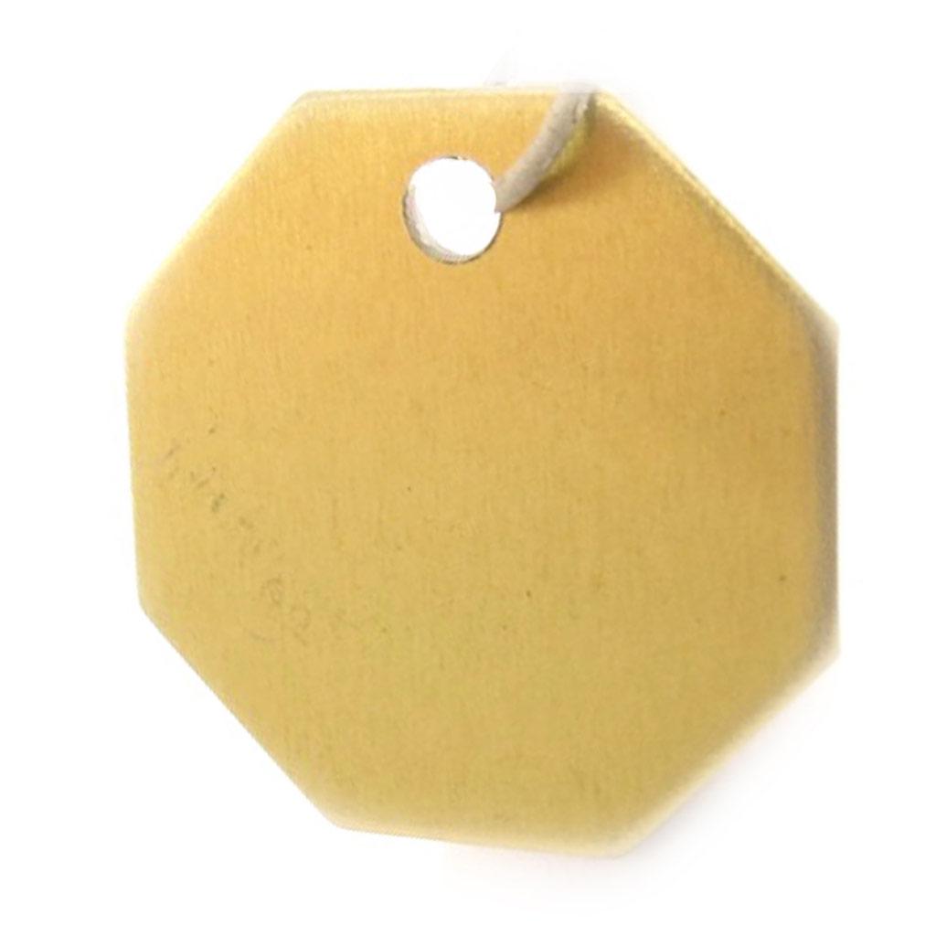 Les Trésors De Lily [C3724] - Médaille Animaux 'Octogone' Doré