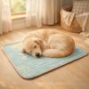 Breathable Cooling Dog Mat Washable Pet Nest Mat Cartoon Pattern Cat Floor Pad  Car Travel