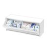 Storage Flap Small Item Adjustable Simple Design YOUIDIDIMagnetic Case, Type, Storage, Dividers, Space-Saving, (White)