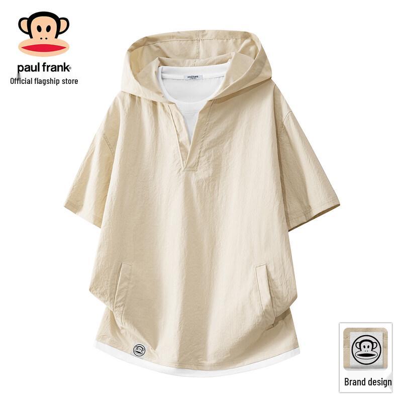 

Paul Frank Men s Hooded Short Sleeve T-Shirt 2XL