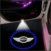 2 Stück Welcome LED-Licht Auto Türplakette Kabelloser HD-Projektor für MINI Cooper F54 F55 F56 R56 R60 Roadster Clubman Coupe