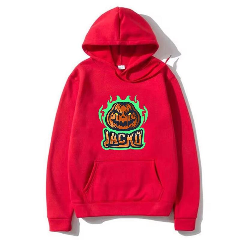 Vintage Men's Hoodie Halloween Pumpkin Face  Printed Hoodies Long Sleeve Sweatshirts Women Casual Harajuku Sudaderas