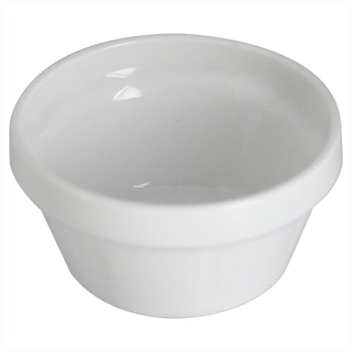 NARUMI Souffle Ovenware, White, 8cm, Stackable, Microwave and Oven Safe, Made in Japan, 1000-3352
