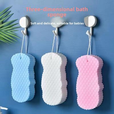 Ev Kullanımı Karikatür Kabartmalı Yumuşak Banyo Süngeri