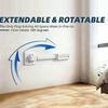 Us Electrical Wall Plug Rotates Electrical Outlet Extender Adjustable Length With Switch Nightstand Power Outlets Power Socket