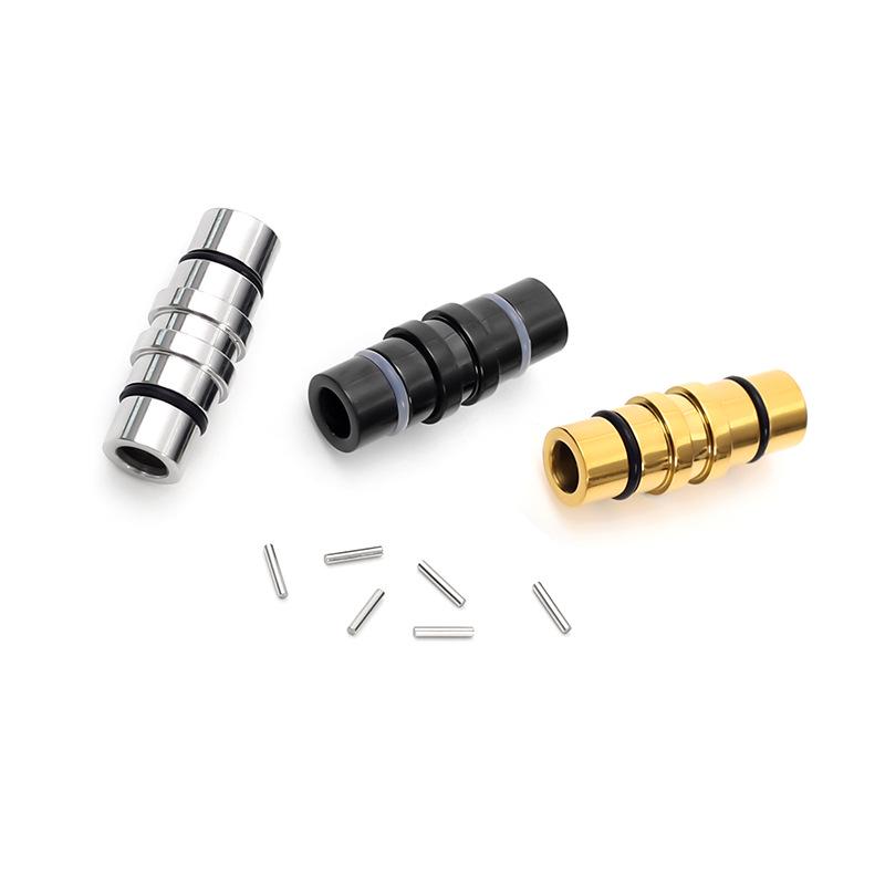Magnetic Buckle Stainless Steel & Silicone Bracelet Connector for DIY Jewelry