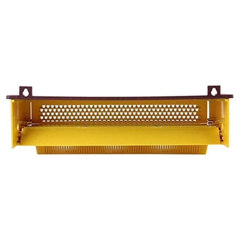 Cattura Polline Apicoltura Plastica Rimovibile Vassoio Ventilato Accessori Facili da Installare