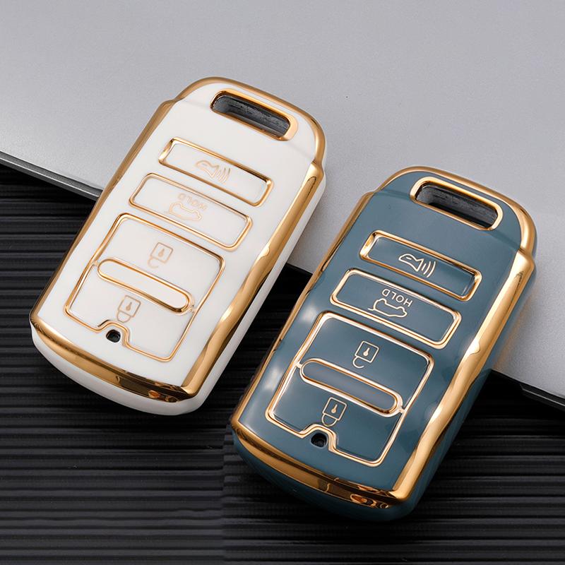 Auto Shell Fob Cover Holder For Kia Cadenza K9 K7 K-04 Sorento K900 And New K7 4Buttons Tpu Car Key Case Protector