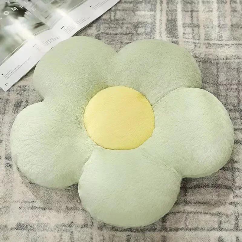 Sunflower Pillow, Daisy Seat Cushion, Flower Mat, Office Mat, Plush Toy Mat, Christmas Gift, Halloween, Thanksgiving Gift