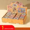 Mini Cute Cookie Candy Storage Tin with Lid for Hairpins, Earrings, or Small Items