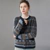 Fanzhen Women's Thick Cashmere Blend Cardigan