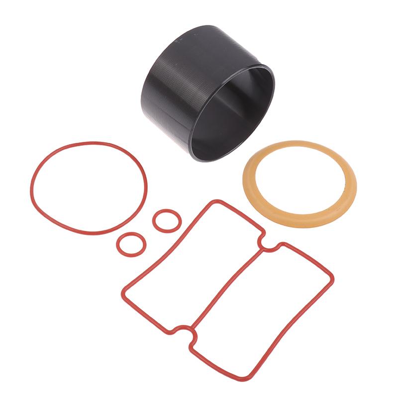 1 Set Vacuum Pump Oil-Free Mute Air Compressor Cylinder Sleeve Piston Cylinder Ring Kit For Mute Air 550W 750W 1100W 1500W