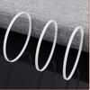 Waterproof rubber Sealing Ring For Casio Swordfish mdv-106 front cover glass back cover seal washer table Silicone accessories