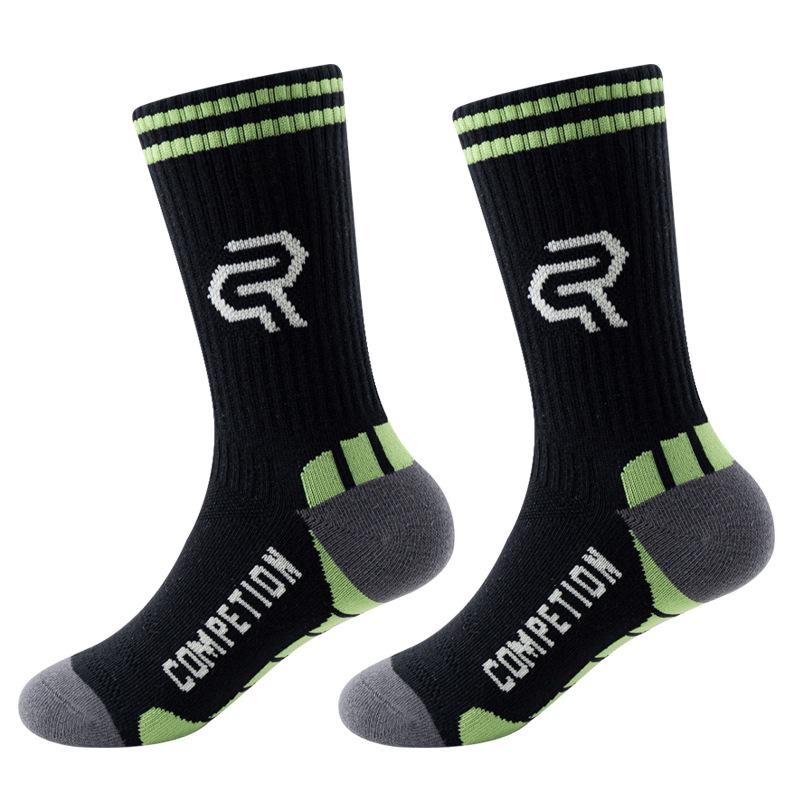 Kinder High-Top Basketballsocken - Wadenhoch für Jungen & Teenager, Ideal für Sport & Training