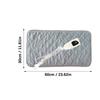 Energy Efficient Electric Heat Pad Safe Thermostat Control Plush Machine Washable Cover MultiUse Indoor Heating Mat