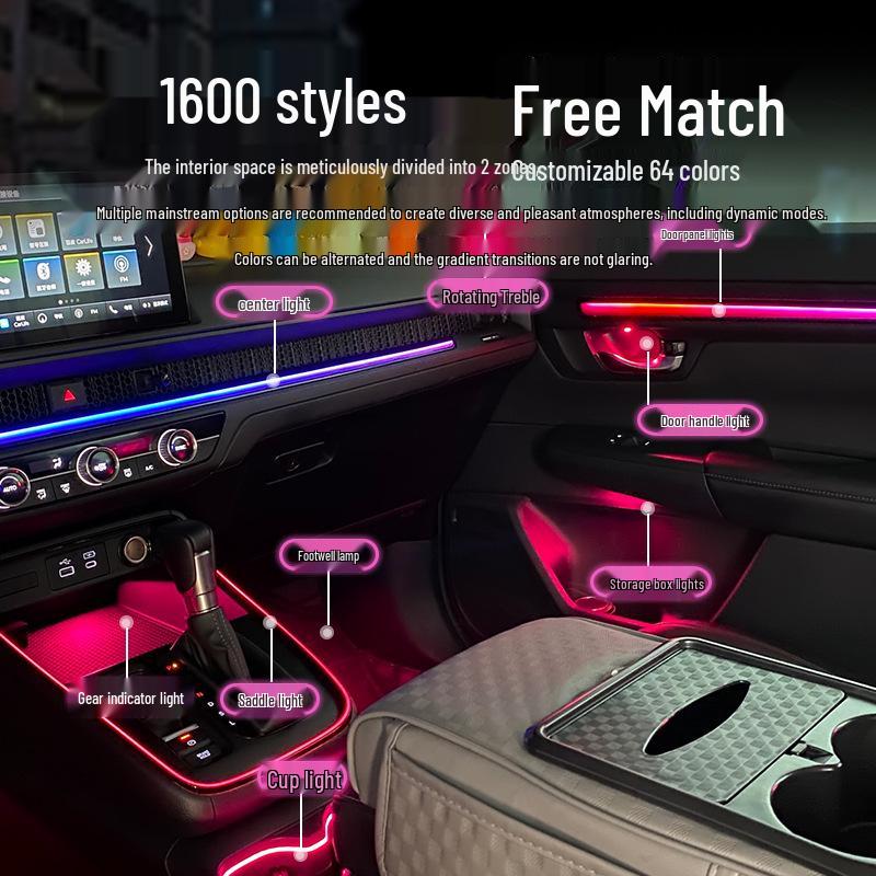 Honda CR-V 2023-2024 Ambient Car Lighting