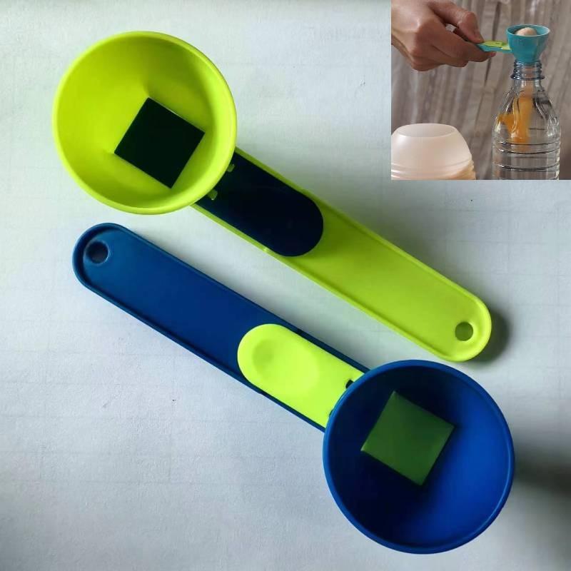 Stylish Mess Free Measuring Funnel With Leak Proof Design Perfect For Protein Powder And Coffee