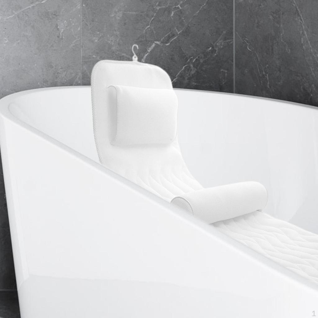 Bath Pillow for Neck And Back Comfort
