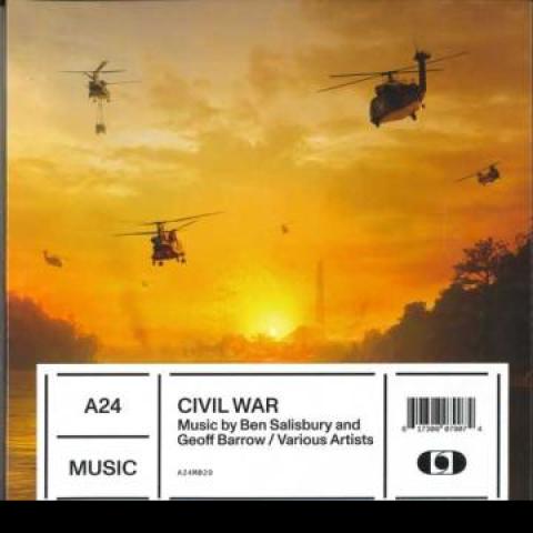 LP Record VARIOUS - Civil War (Original Motion Picture  A24M029 A24 Music 2024 US Soundtracks & Musicals