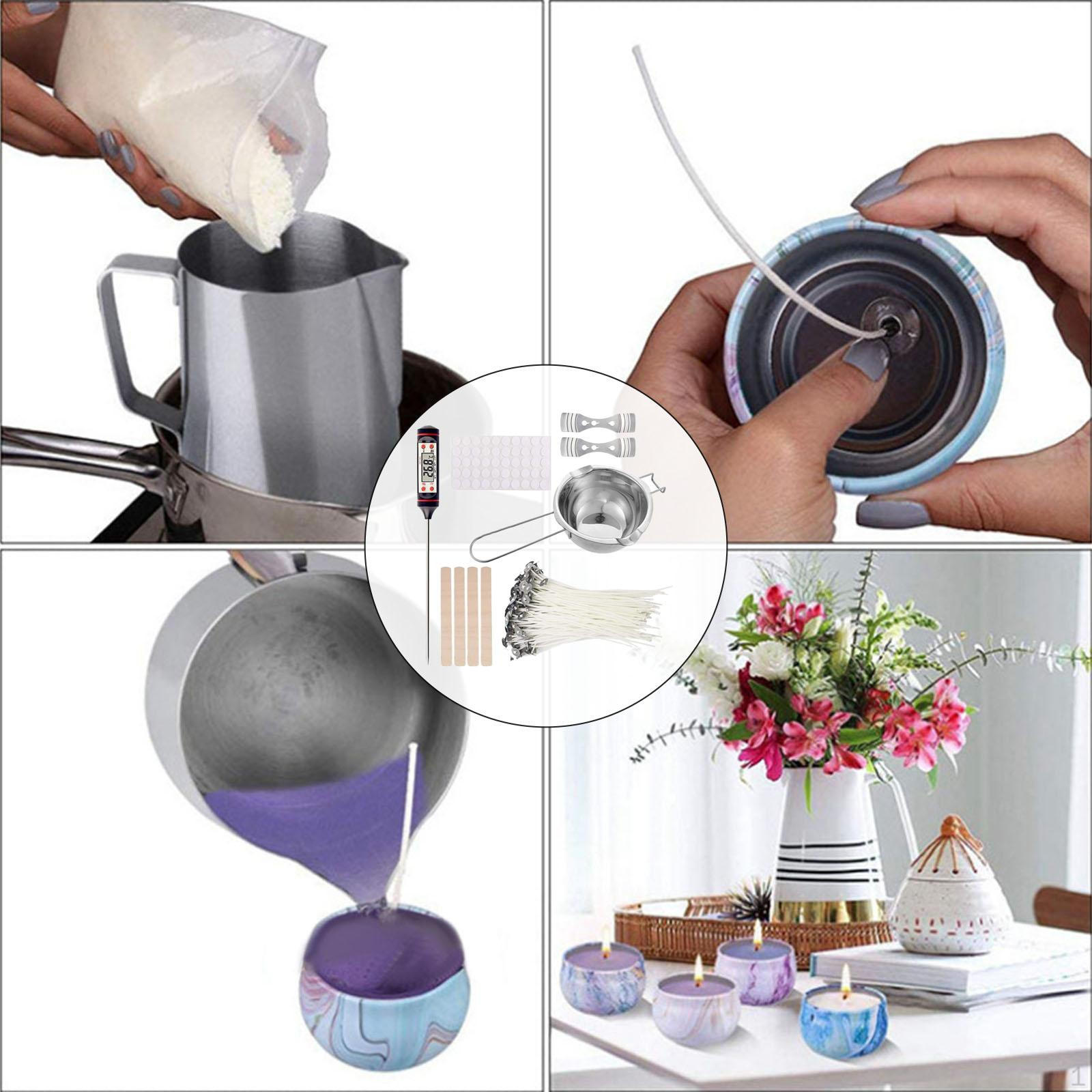 

Базовий набір для виготовлення свічок для початківців With Thermometer