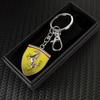 Portachiavi in ​​metallo 3D con emblema Ferrari SJ per Ferrari Roma F8 SF9018121360 F4301575M 488 599 612 FF F12 R