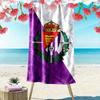 Real Valladolid Club de Fútbol Print Strandtuch, Großes Weiches Schnelltrocknendes Handtuch für Strand Camping Schwimmen
