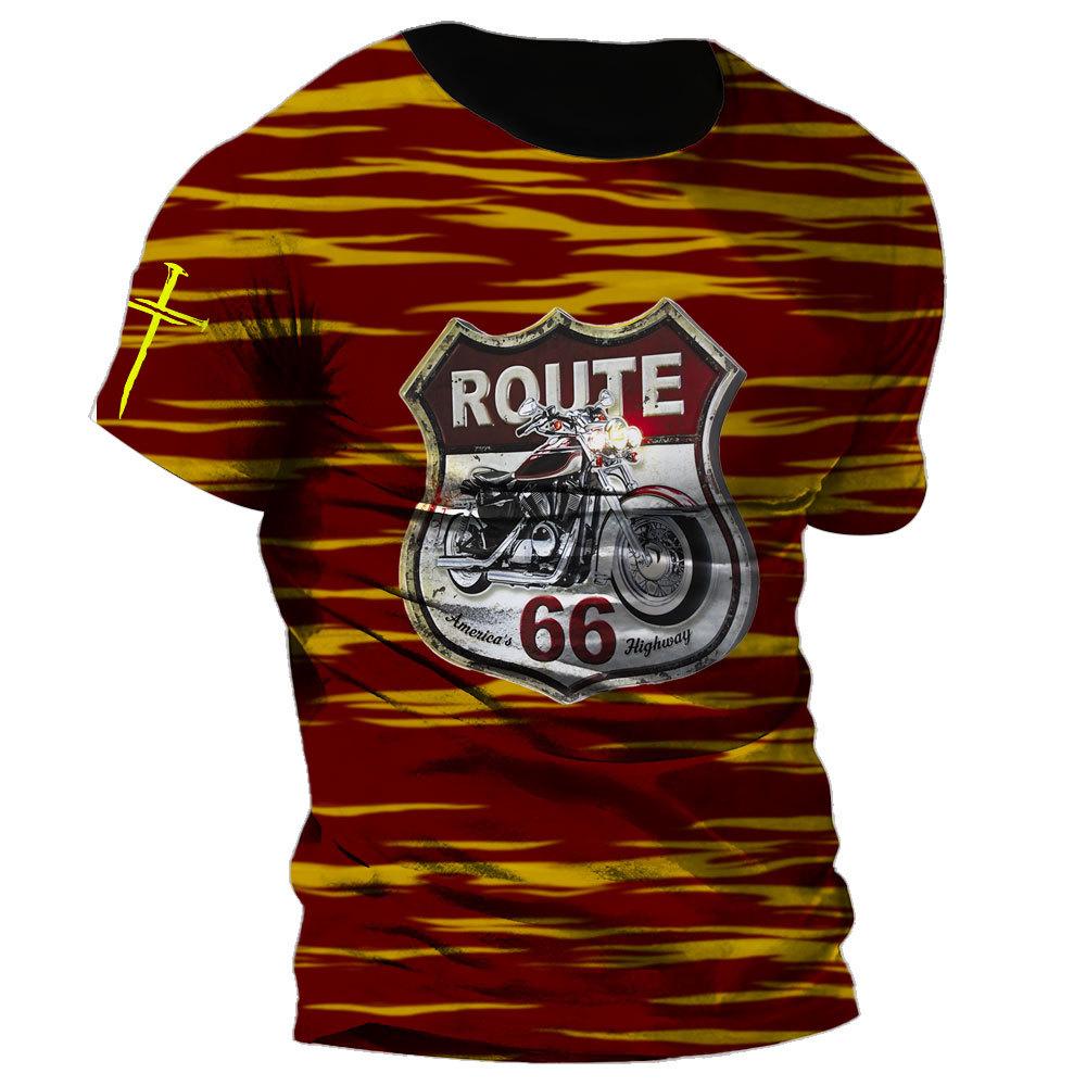 

Футболка с коротким рукавом, напечатанная на 3D-принтере, летняя дышащая полиэстеровая, простой топ с круглым вырезом 6XL