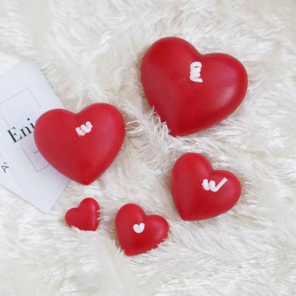 Reusable Chocolate Baking Mold S/M/L Love Heart Mold Handmade 3D Heart Cake Mold  Soap Making