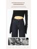High-Waisted Slimming Denim Wide-Leg Jeans for Women - Autumn/Winter 2025