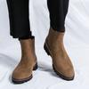 Fashion Designer Fashion Casual Suede Leather Luxury Men's Formal Chelsea Dress Shoes for Men Boots Ankle Boots Footwear Free Shipping